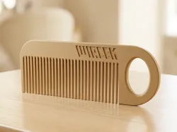everyday hair comb - Free 3D Print Model