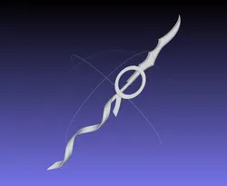 Fate Grand Order Ereshkigal Sword Printable Assembly 3D print model
