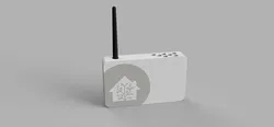 Home Assistant Raspberry case with Sonoff Zigbee Dongle
