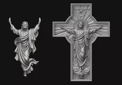 Jesus Ascension  3D Model Pack