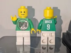 Large Brick Man - VfB Lübeck - 20cm  - Free 3D Print Model