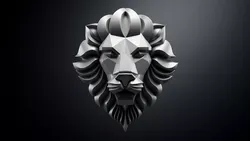 lion head 3D print model