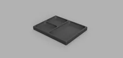 Magnetic screw tray/organizer