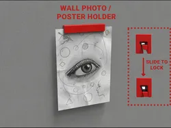 Minimal Wall Photo / Poster Holder - Quick Release