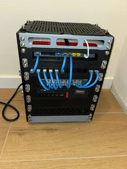 Modular 10" Server Rack! - Mod10 from ManicReally Remix Top / Bottom Connector Holed