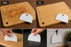 Multi-Purpose Kitchen Scraper – Cutting Board Cleaner