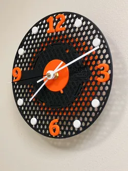 NEW Prusament Spool Clock with simulated filament roll
