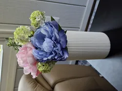 Reimagined Art - Ribbed Vase