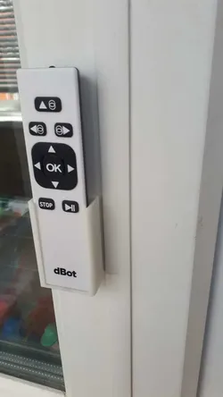 Remote control wall mount holder