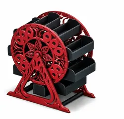 Rotating Ferris Wheel Organizer – Modular 3D Printed Storage