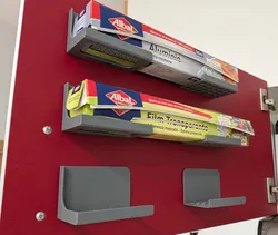 Screwless Kitchen Roll & Foil Holder