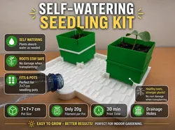 Self-Watering Seed Starter Pot – No Root Damage!