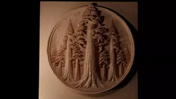 Sequoia CNC 3d Print High Relief Sand Casting 3D print model