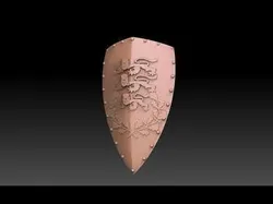 Shield Pack Balticum 3D print model