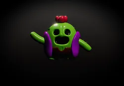 Spike - Brawl Stars Cactus Figurine (Paintable)