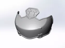 Sword Art Online Asuna Chestplate Printable Armor 3D print model