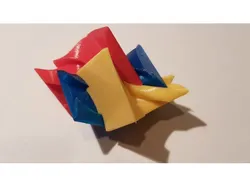 Twisted dovetail cube