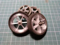 Wheel rim for RC plane