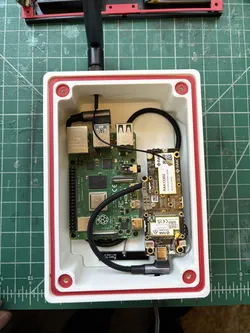 WisMesh 1W Booster Starter Kit and Raspberry Pi Tray