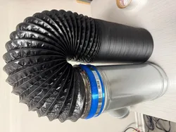 6" to 6 inch Flexible Duct to Steel Duct Adapter