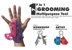7 in 1 - Unisex Grooming Multipurpose Tool
