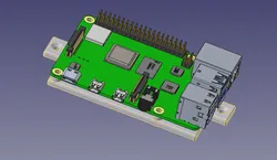 AdaptPlate – Parametric Mounting Plate for Raspberry Pi
