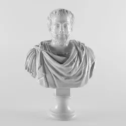Aristotle bust of antoninus 3D print model