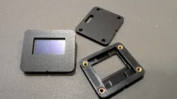 Bezel for 0.96" 128x64 I2C OLED display module