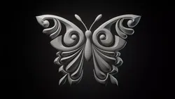butterfly 3D print model