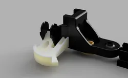 Cable support for Trident bed wiring