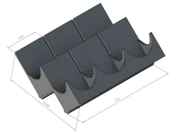 Card Holder Organizer Support Free 3D print model