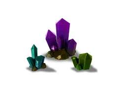 Crystal Clusters - Scatter Terrain