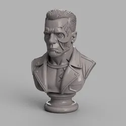 Cybernetic Guardian Bust