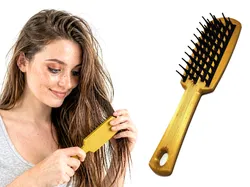 Detangling Hairbrush with Flex Bristles