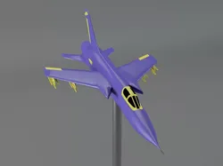 F-105 Thunderchief 3D print model