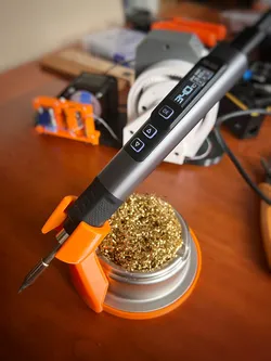 FNIRSI HS-02A Soldering Iron Stand – Compact Desk Holder