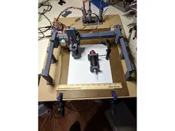 Fully 3D Printed Small CNC Router/Plotter
