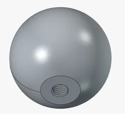 Garage Door Key Knob (35mm, M6 Thread)