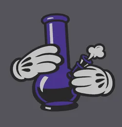 Hand Holding A Bong Art