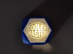 Hex Lithophane Pump Cover – Cooler Master AIO