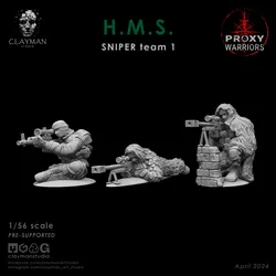 HMS SNIPER Team 1 – 1/56 scale