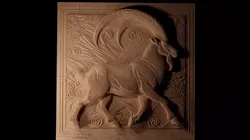 Ibex CNC 3d Print High Relief Sand Casting 3D print model