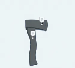It's a hatchet