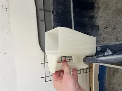 Large Cat Litter Scoop with edge mount