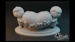Love is  3D print model