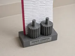 paper crimper no screws needed!