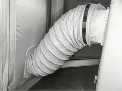 Pipe hole for home air conditioner
