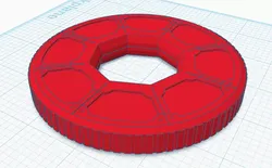 Power Rangers Samurai Power Disc 3D print model