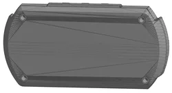 PSP Go Extended Battery Mod Rear Shell Stock Screws