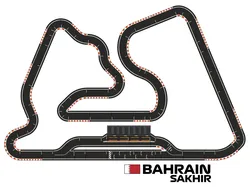 Racing Circuits - building kit -Bahrain Sakhir Grand Prix